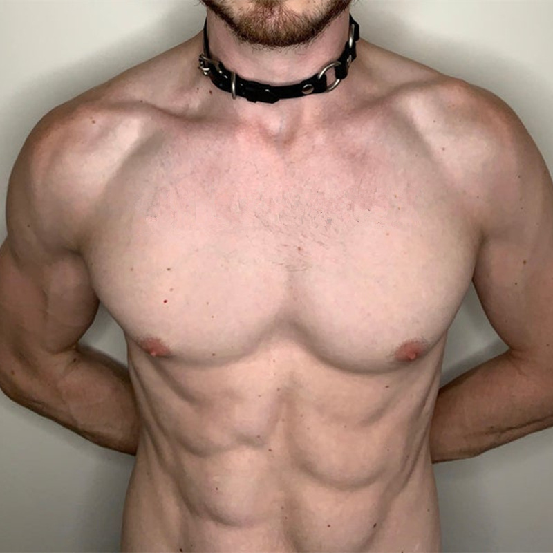 Fetish Man Harness Chain Colla - Men Accessories Neck Chain ulasan dan harga
