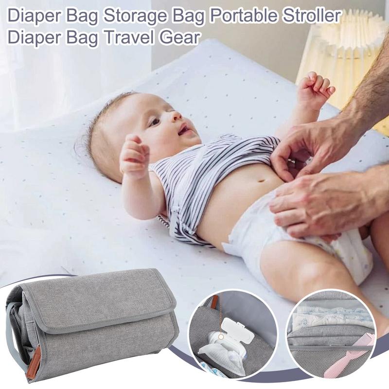 Small Diaper Pouch Foldable Po - Travel Organizer Men ulasan dan harga