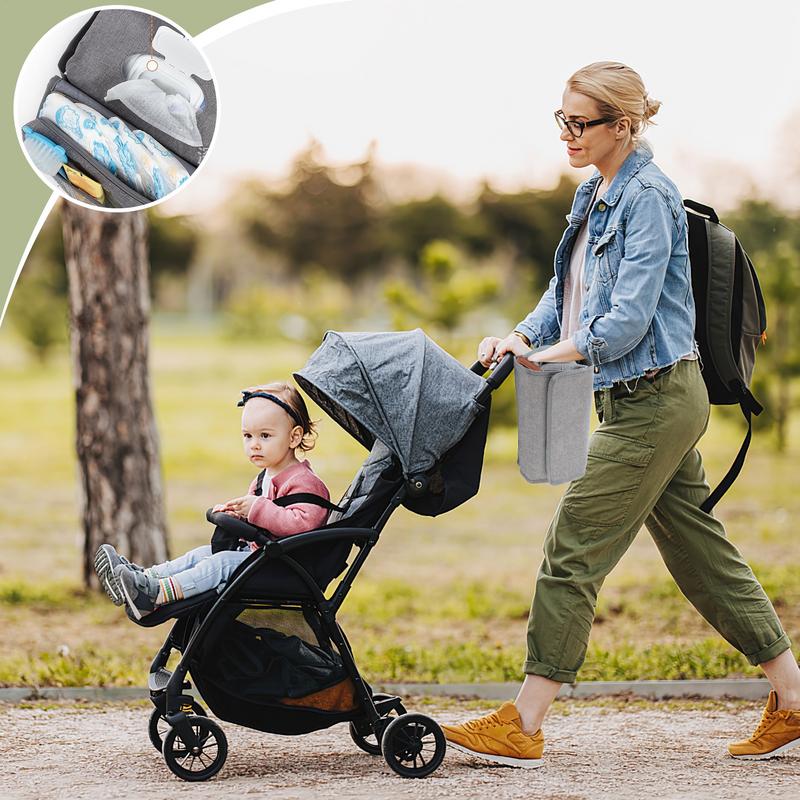 Small Diaper Pouch Foldable Po - Travel Organizer Men ulasan dan harga