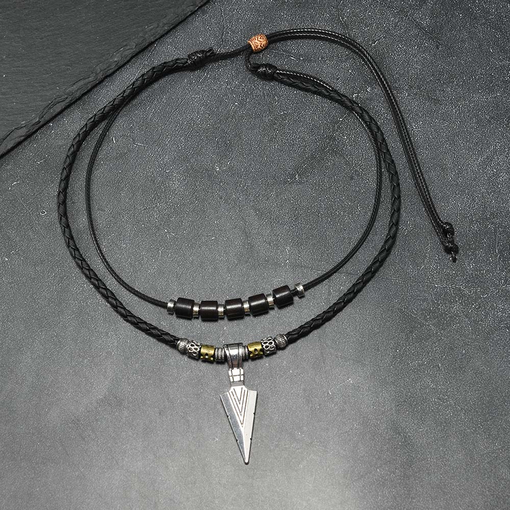 Men's Viking Arrowhead Necklac - Men Accessories Neck Chain ulasan dan harga